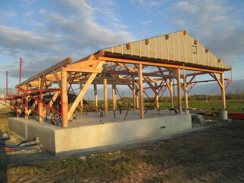 Ecohameau, une seconde maison en bois et paille (17)